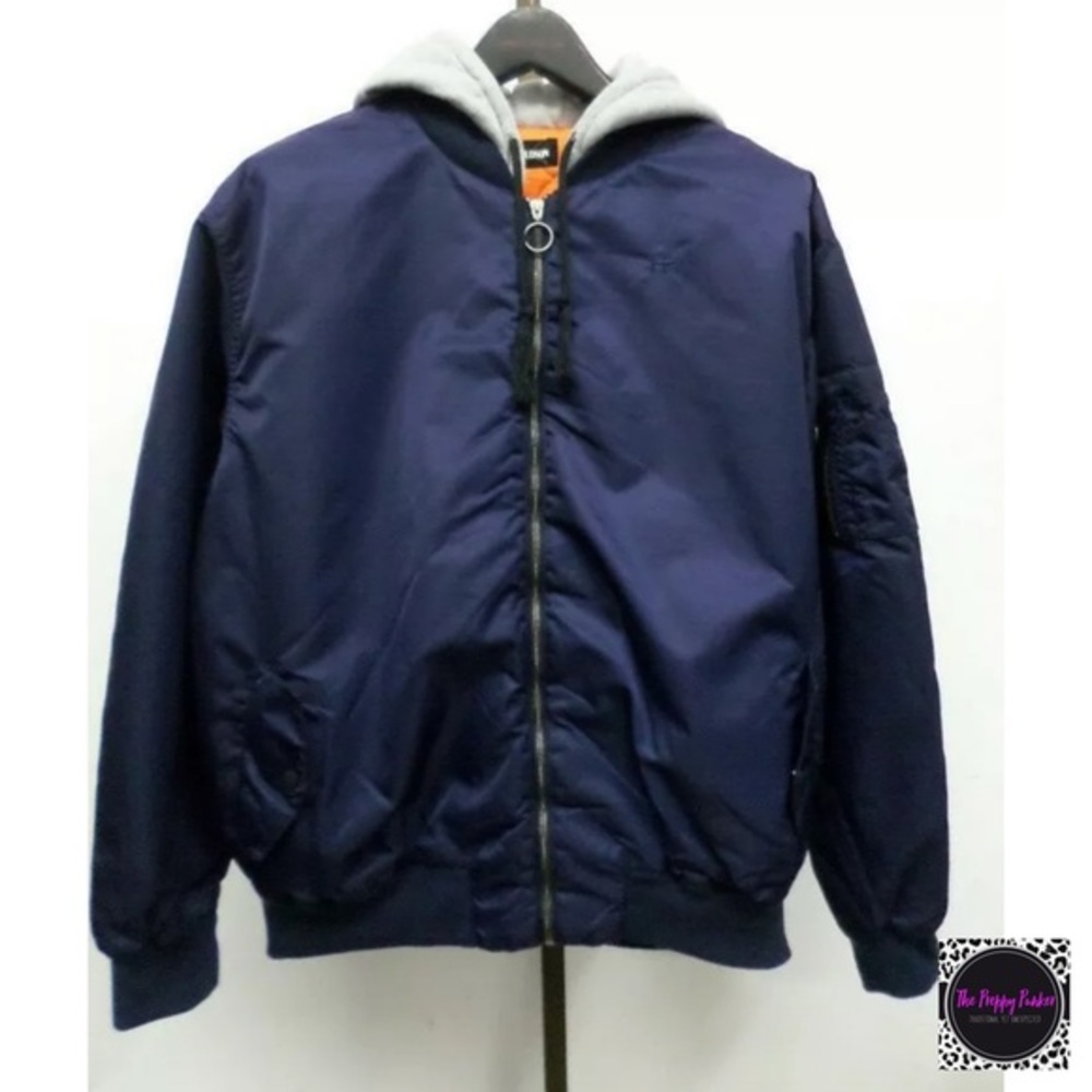 HUDSON Oversized Bomber/Flight Jacket EUC sz XL
